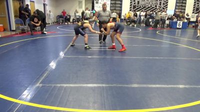 132 lbs Consy 5 - Elijah Bell, All American W.C. vs Liam Harding, Canon-McMillan