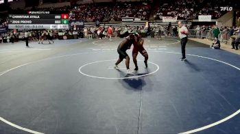 D 2 215 lbs Champ. Round 2 - Zkhi Provo, Brusly vs Christian Ayala, Archbishop Rummel