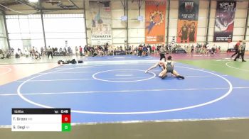 152 lbs Consi Of 8 #1 - Travis Green, MD vs Sean Degl, NY