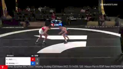 65 kg Rr Rnd 3 - Kevin Jack, Wolfpack RTC vs Mitch McKee, Gopher WC