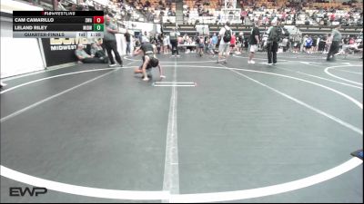 70 lbs Quarterfinal - Cam Camarillo, Shelton Wrestling Academy vs Leland Riley, Midwest City Bombers Youth Wrestling Club