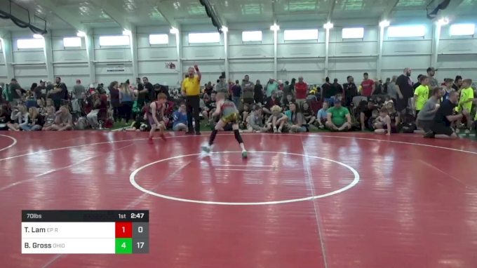 70 lbs Round 1 - Tyson Lam, EP Rattlers vs Brody Gross, Ohio Gold 24K