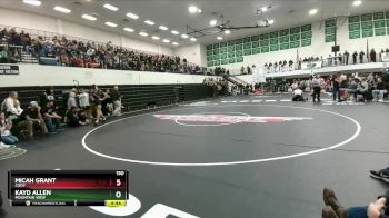 150 lbs Champ. Round 1 - Micah Grant, Cody vs Kayd Allen, Mountain View