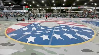 100 lbs Semifinal - Cole Scott, Custer vs Jaxson Avery, Sturgis Youth Wrestling