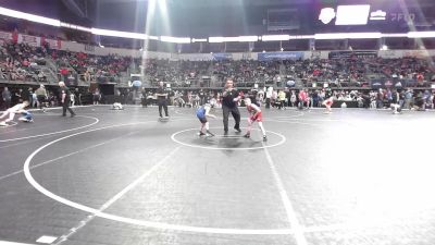 72 lbs Consi Of 4 - Ethan Perkins, Beebe Youth Wrestling vs Cael Clark, Andover Wrestling Club