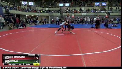 115 lbs Round 3 - Natasha Kedrowski, Pinnacle vs Cora Bighley, Victory