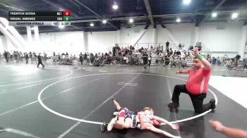 57 lbs Quarterfinal - Trenton Boisa, Mat Demon WC vs Israel Jimenez, Grindhouse WC
