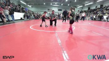 49 lbs Rr Rnd 1 - Paeson Forrest, Northeast Take Down Club vs Levan Big Hair, Wagoner Takedown Club