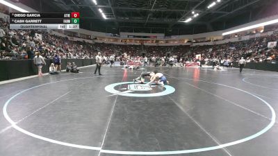5A 138 lbs Quarterfinal - Diego Garcia, Atrisco Heritage vs Cash Garrett, Farmington