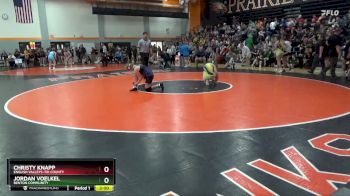 135 lbs Champ. Round 1 - Christy Knapp, English Valleys-Tri County vs Jordan Voelkel, Benton Community