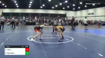 113 lbs Consolation - Carter Tate, NV vs Billy Dekraker, VA