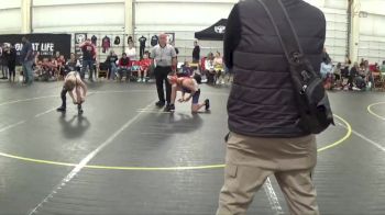 90/100 Round 3 - Colin Tomlinson, BTWC vs Jordan Barnhart (100), Portage Northern Wrestling Club