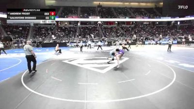 I-190 lbs Champ. Round 2 - Salvatore DiSenso, Ossining vs Andrew Frost, Churchville Chili