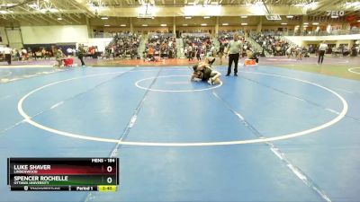 184 lbs Champ. Round 2 - Luke Shaver, Lindenwood vs Spencer Rochelle, Ottawa University