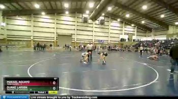 97 lbs Champ Round 1 (16 Team) - Durke Larsen, Washington Warriors vs Makael Aguayo, Team Champs