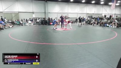 106 lbs Semis & 3rd Wb (16 Team) - Jacob Kranz, Minnesota Red vs PJ Terranova, New Jersey