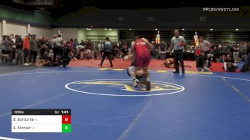 195 lbs Quarterfinal - Brian Burburija, FL vs Aeoden Sinclair, WI