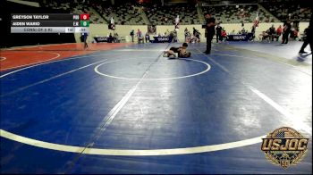 66 lbs Consi Of 8 #2 - Greyson Taylor, Piedmont vs Aiden Wario, Elgin Wrestling