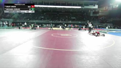 138 lbs Cons. Round 2 - Michael Coelho, Los Banos vs Riley Arias, Calaveras