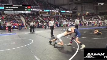 82 lbs Semifinal - Blake Eck, Brawlers vs Jaxon Schneider, Phillipsburg