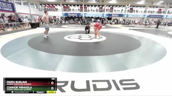 189 lbs Round 2 - Connor Mirasola, Askren Wrestling Academy vs Owen Burling, Askren Wrestling Academy