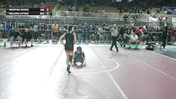 110 lbs Cons. Round 3 - Memphis Moses, Middleburg vs Melanie Loynaz, Mater Academy