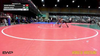 157 lbs Consi Of 32 #2 - Julian Napoles, Tokay Wrestling Club vs Ignacio Ayala, Silverback Wrestling Club