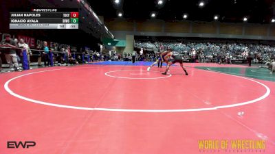 157 lbs Consi Of 32 #2 - Julian Napoles, Tokay Wrestling Club vs Ignacio Ayala, Silverback Wrestling Club
