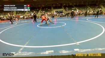 135 lbs Consi Of 8 #2 - Walter Taylor, Rogue Warrior Wrestling vs Marcel Hawkins, Glenpool