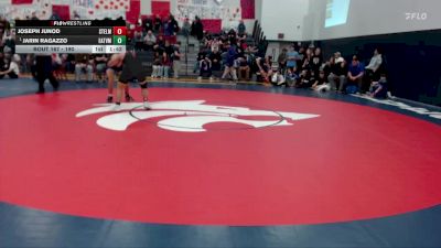 190 lbs Quarterfinal - Jarin Ragazzo, Eatonville vs Joseph Junod, Steilacoom