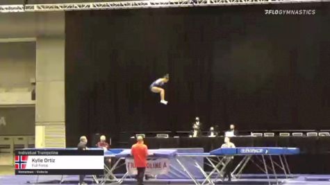 Kylie Ortiz - Individual Trampoline, Full Force - 2021 USA Gymnastics Championships