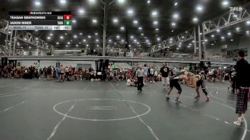 190 lbs Round 3 (8 Team) - Teagan Gratkowski, Team 302 Gold vs Jadon Niner, TDWC Maniacs Blue & Gold