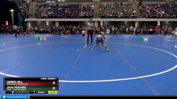 85 lbs Cons. Round 1 - Zion Mogard, CIWC / Team Intensity vs Jameis Hill, Immortal Athletics WC