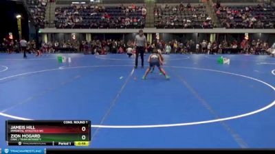 85 lbs Cons. Round 1 - Zion Mogard, CIWC / Team Intensity vs Jameis Hill, Immortal Athletics WC