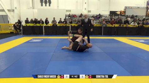 Sonetra Tol vs Charles Vincent Hancock 2024 World IBJJF Jiu-Jitsu No-Gi Championship