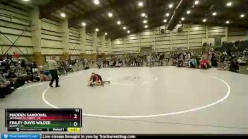92 lbs Quarters & Wb (16 Team) - Madden Sandoval, Warriors Of Christ vs Finley-Davis Wilder, Idaho 1