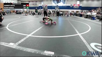 61 lbs Final - Garrett Doyle, Cowboy Wrestling Club vs Elijah Garcia, Standfast