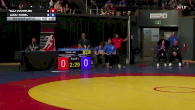 68kg 1st Place Match - Ella Doornaert, London-Western WC vs Aleah Nickel, Edmonton WC