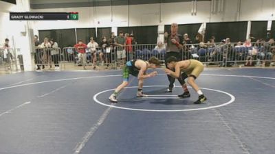95 lbs Quarterfinal - Mason Irwin, NJ vs Grady Glowacki, IL