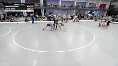 JR BOYS HARD LUCK - 131.4-131.8B Champ. Round 1 - Damir Safronov, Minnesota vs Jayden Stitt, Young Guns Nashville Wrestling