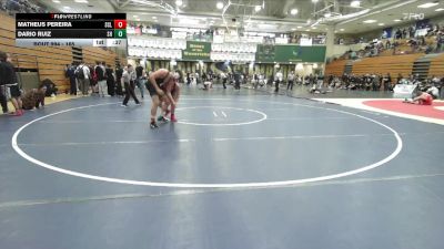 165 lbs Cons. Round 7 - Matheus Pereira, San Clemente vs Dario Ruiz, South Hills