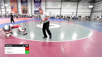 145 lbs Round Of 64 - Gabriel Emery, WY vs Lucas Mason, NY