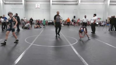 96 lbs Round 1 (8 Team) - Michael Wilbur III, Neighborhood Wrestling vs Maya Jaworski, Mat Assassins Red