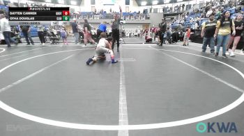 90 lbs Consolation - Dayten Camren, Grover Rains Wrestling Club vs Otha Douglas, Clinton Youth Wrestling