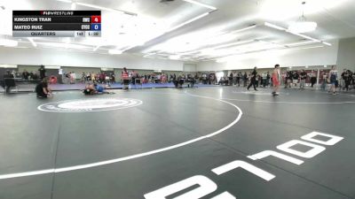 126 lbs Quarters - Kingston Tran, Reign Wrestling Club vs Mateo Ruiz, Community Youth Center - Concord Campus Wrestling