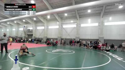 100 lbs Cons. Round 2 - Kennadie Murphy, Clearfield vs Brielle Bond, Skyridge