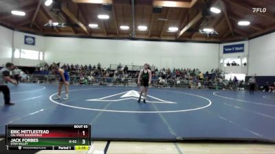 285 lbs Quarterfinal - Eric Mittlestead, Cal State Bakersfield vs Jack Forbes, Utah Valley