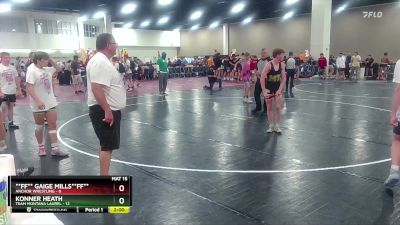 120 lbs Finals (8 Team) - Konner Heath, Team Montana Laurel vs **FF** Gaige Mills**FF**, Anchor Wrestling