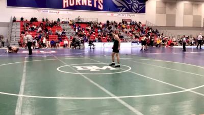 141 lbs Champ. Round 2 - Nolan Brown, Alvernia University vs Dominic Frollo, Slippery Rock Club Team