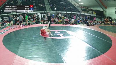 165 lbs Connor Hauff, Idaho 1 HS Boys vs Cooper Hardy, Montana 1 HS Boys
